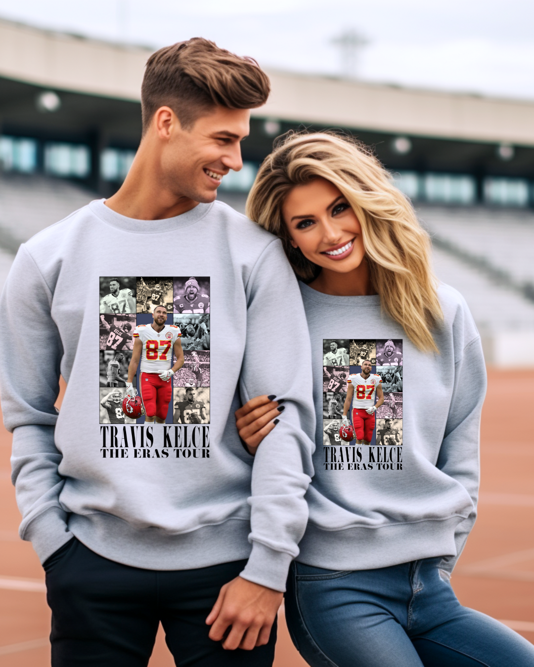 Travis Kelce The Eras Tour NFL X Taylor Crewneck Pullover
