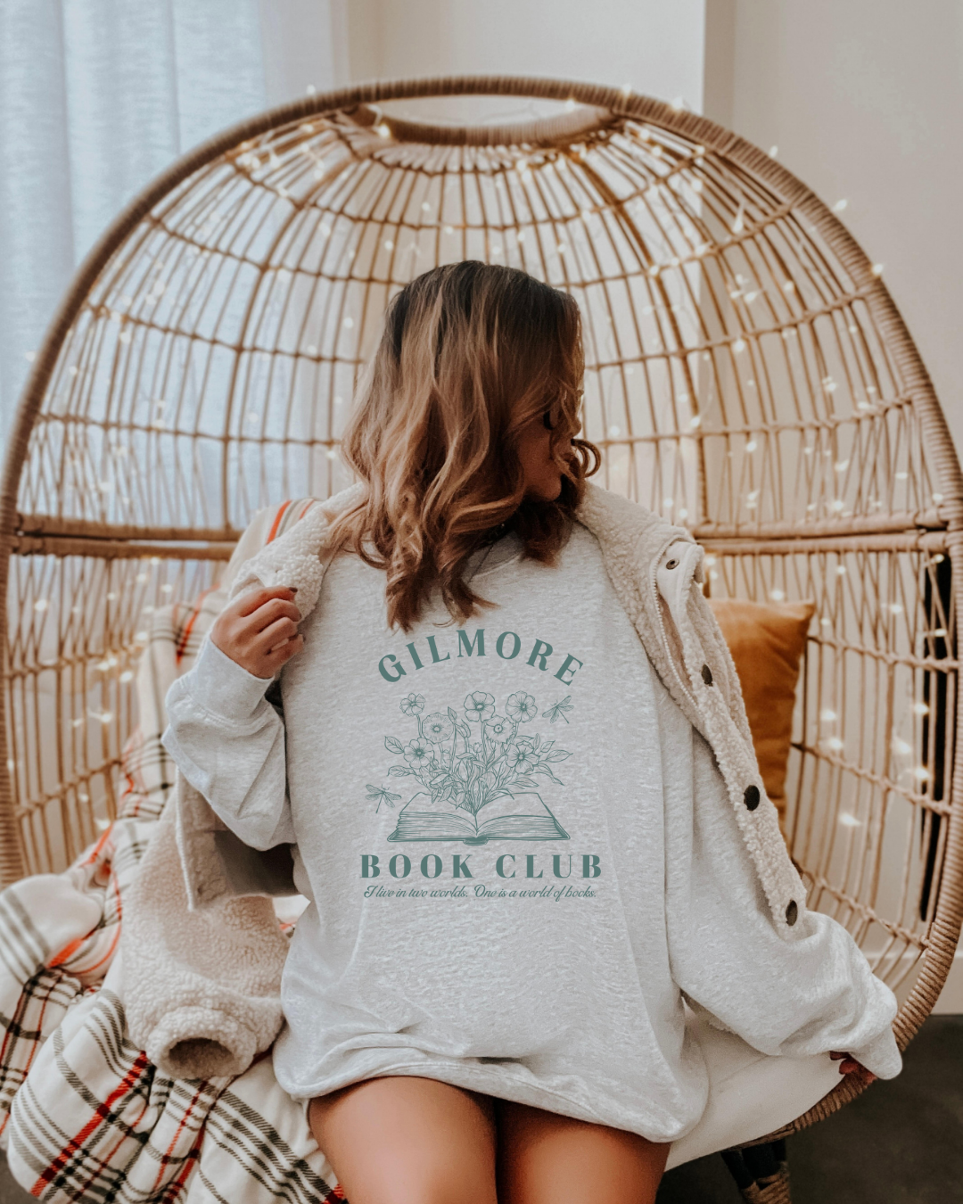 Gilmore Book Club Gilmore Girl Crewneck Pullover