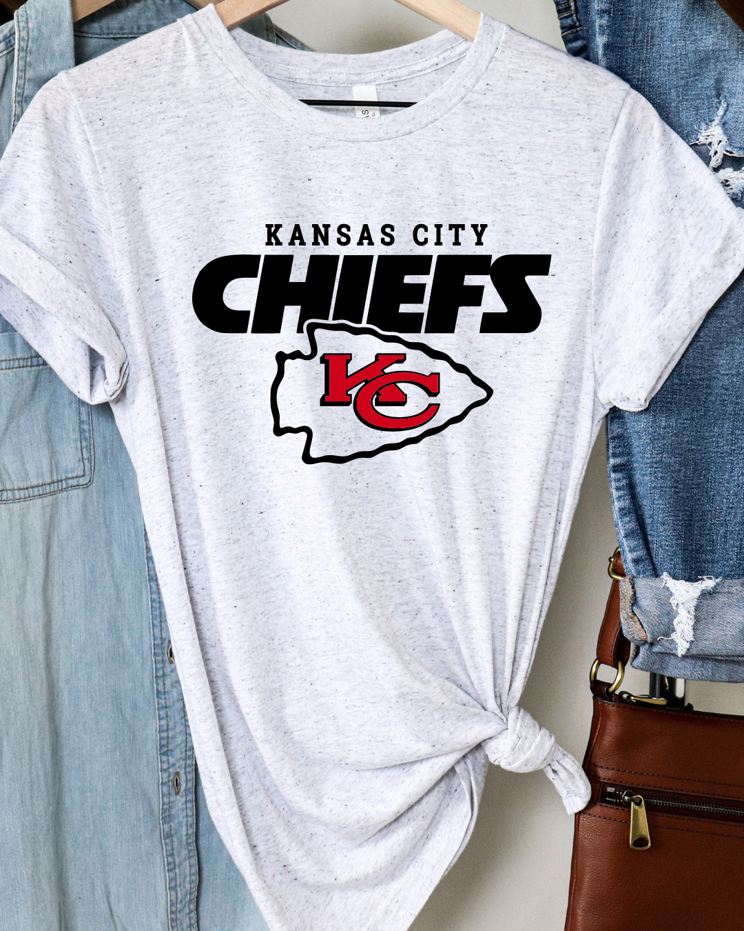 KC Arrowhead Chiefs Football Youth Tee