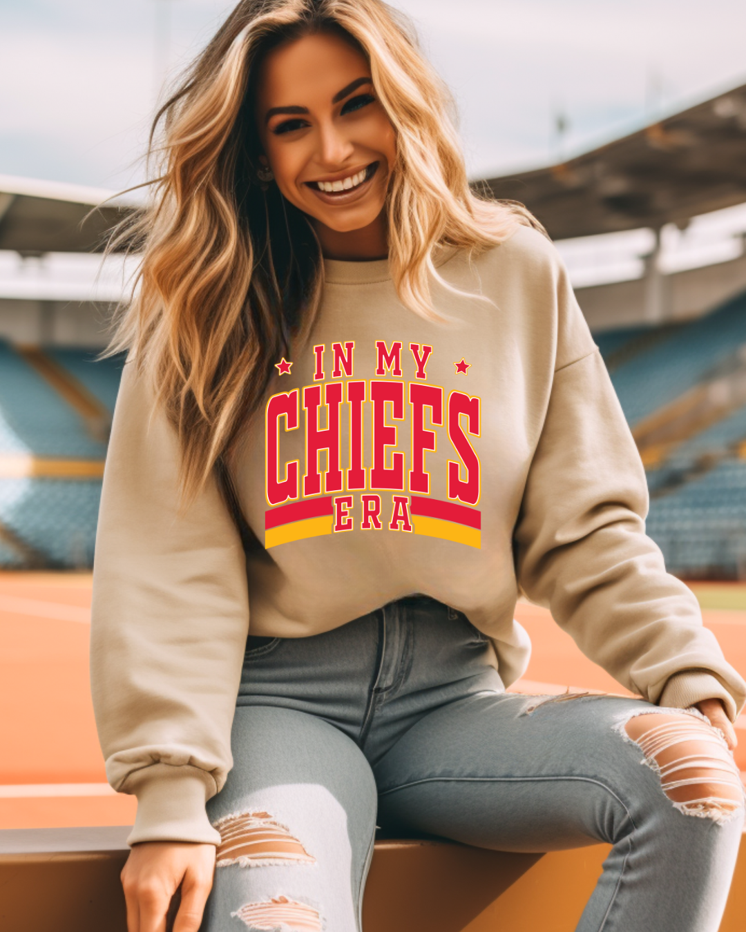 In My Chiefs Era NFL X Taylor Crewneck Pullover