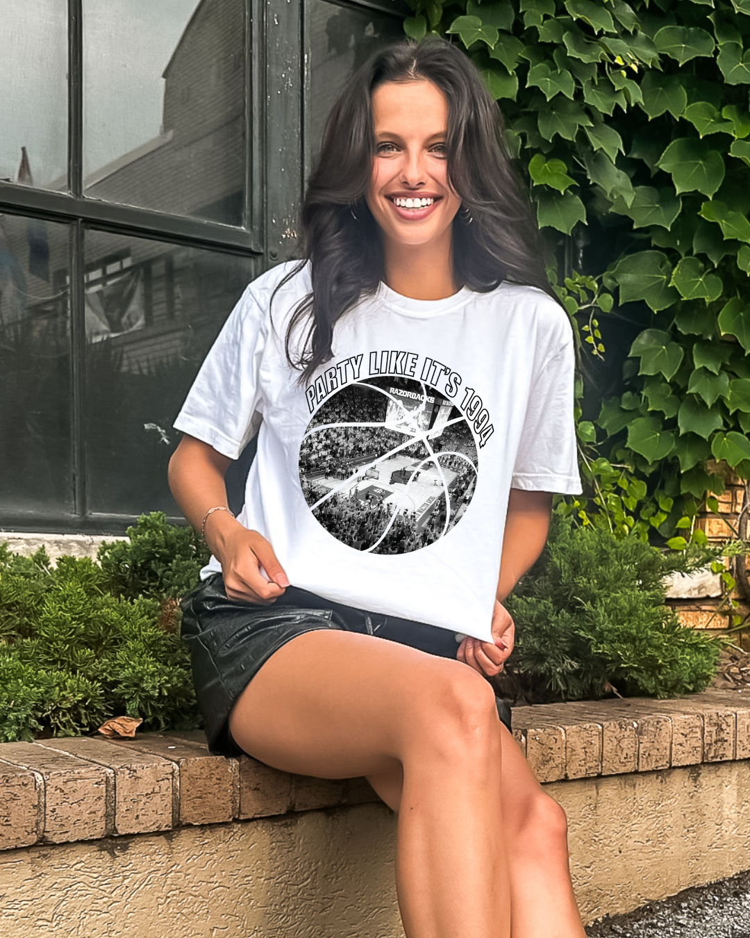 Basketball Party Like It's 1994 Arkansas Basketball Adult Tee