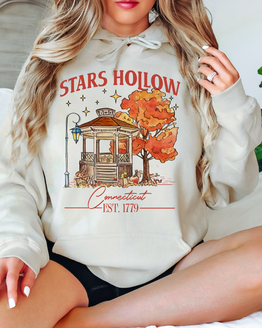 Stars Hollow Gazebo Gilmore Girl Adult Hoodie (Colorful)