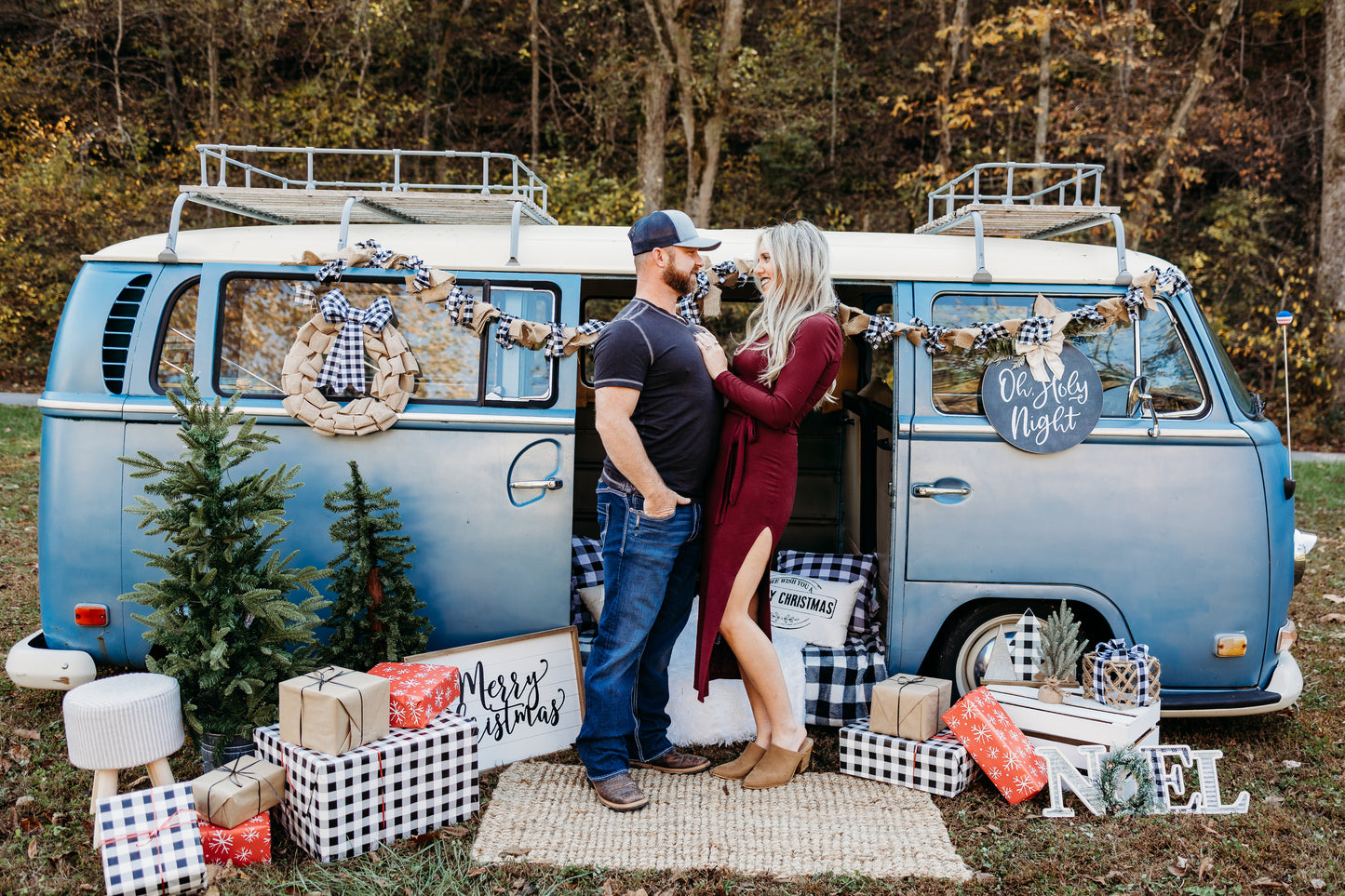 Cider Falls Midi Dress