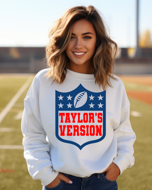 Taylor's Version NFL X Taylor Crewneck Pullover