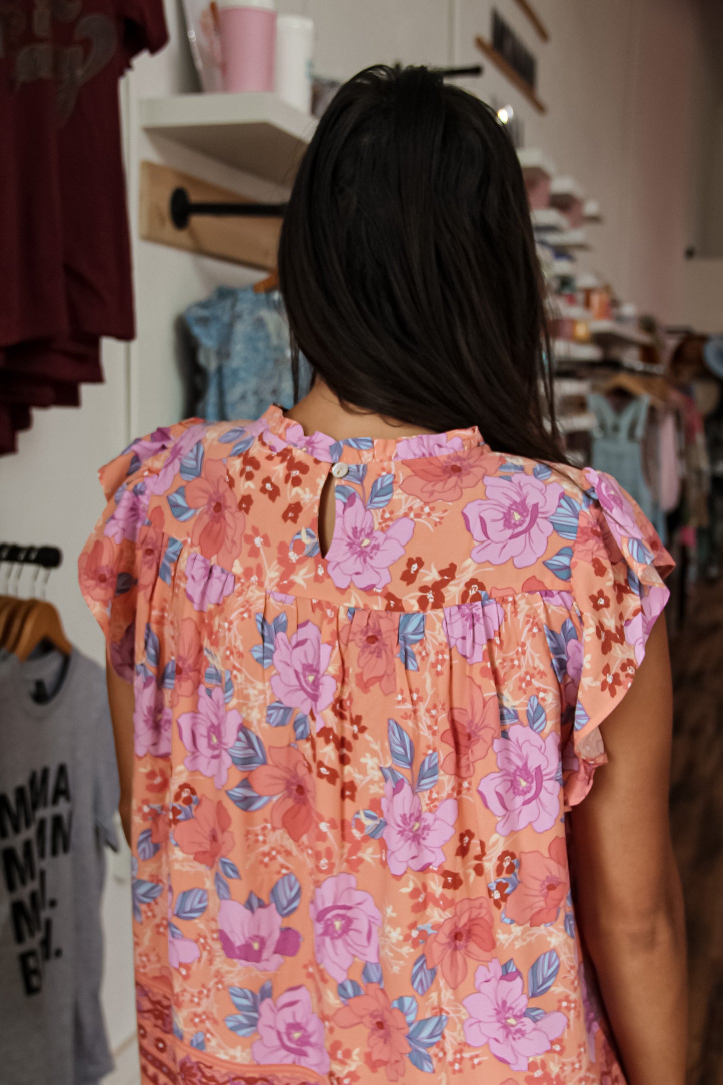 Flirting With Perfection Floral Top