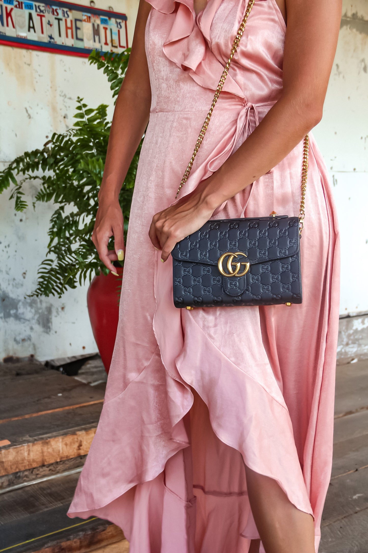 Turning On The Charm Satin Midi Dress