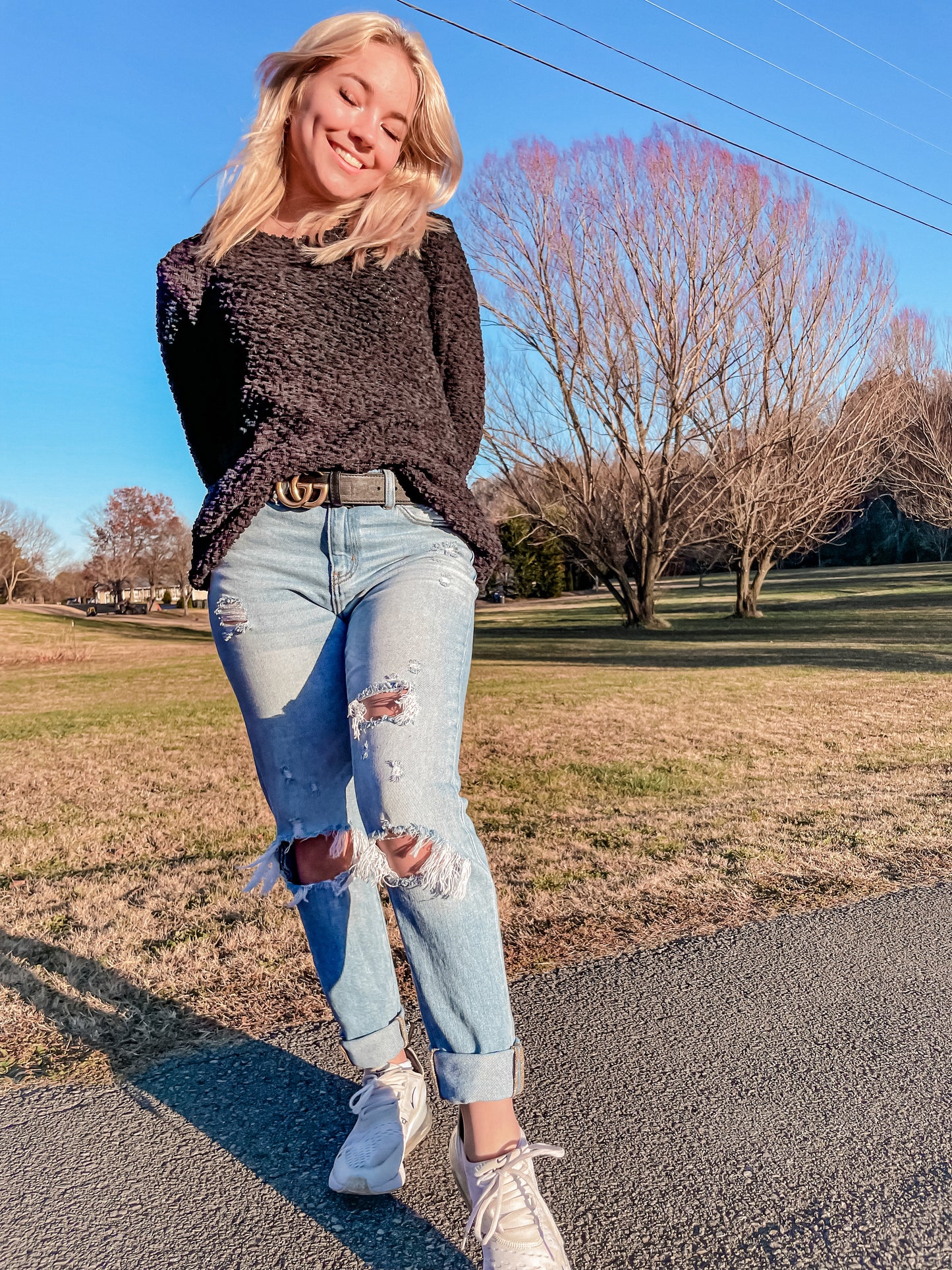 Cozy Dreams Top (Black)