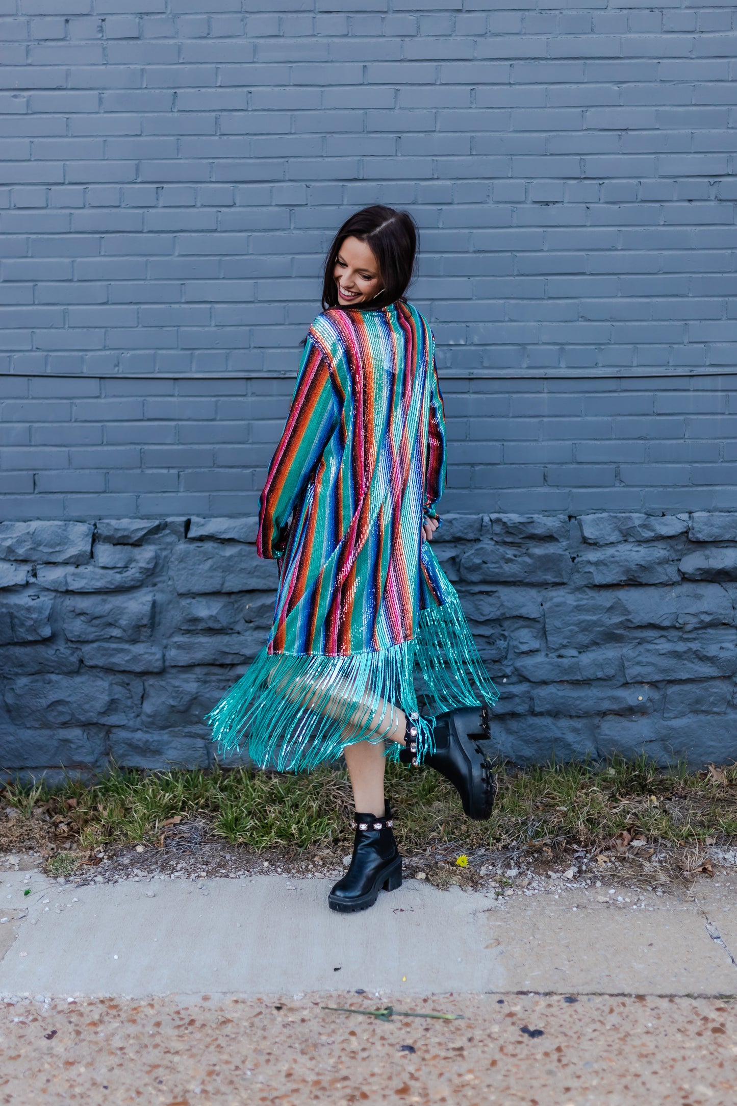 Kacey Musgraves Rainbow Duster