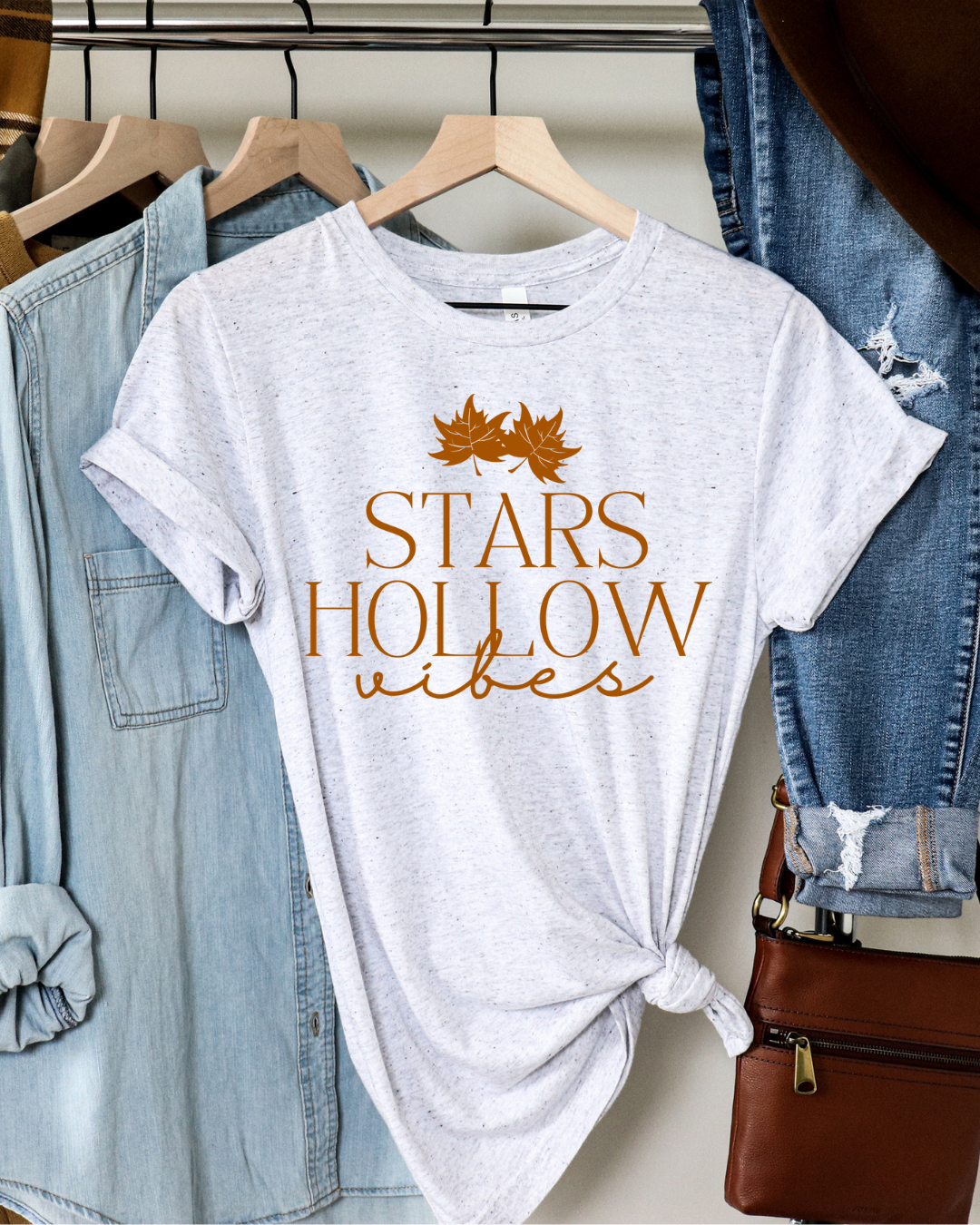 Stars Hollow Vibes Gilmore Girl Adult Tee