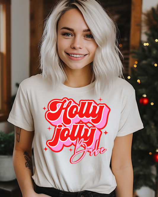 Holly Jolly Babe Graphic Tee