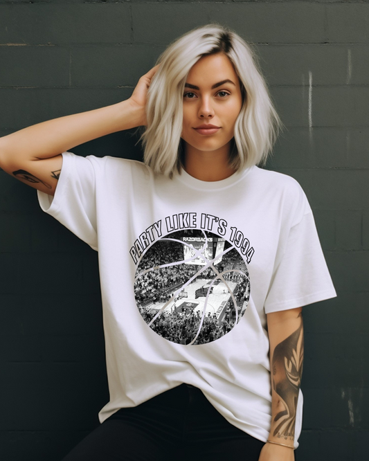 Basketball Party Like It's 1994 Arkansas Basketball Adult Tee