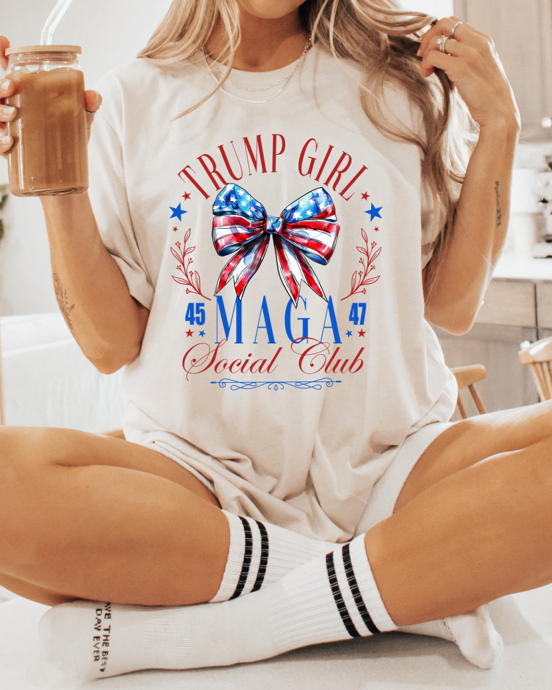 Trump Girl MAGA Adult Graphic Tee