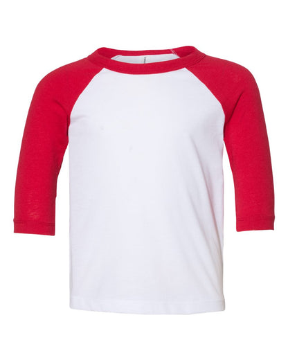 Run PIG Toddler Baseball Three Quarter Sleeve Tee