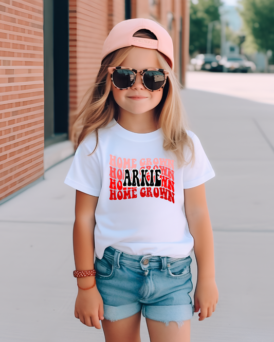 Home Grown Arkie Arkansas Youth Tee
