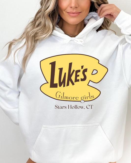 Luke's Diner Gilmore Girls Adult Hoodie