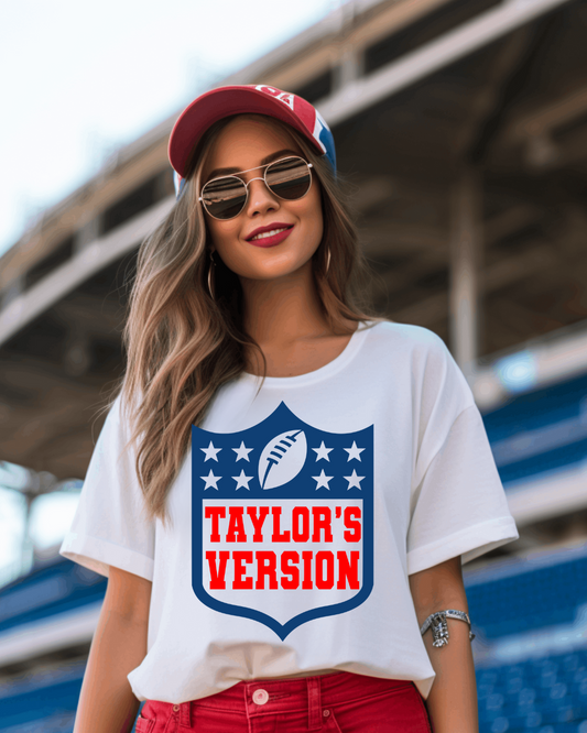 Taylor's Version NFL X Taylor Adult Tee