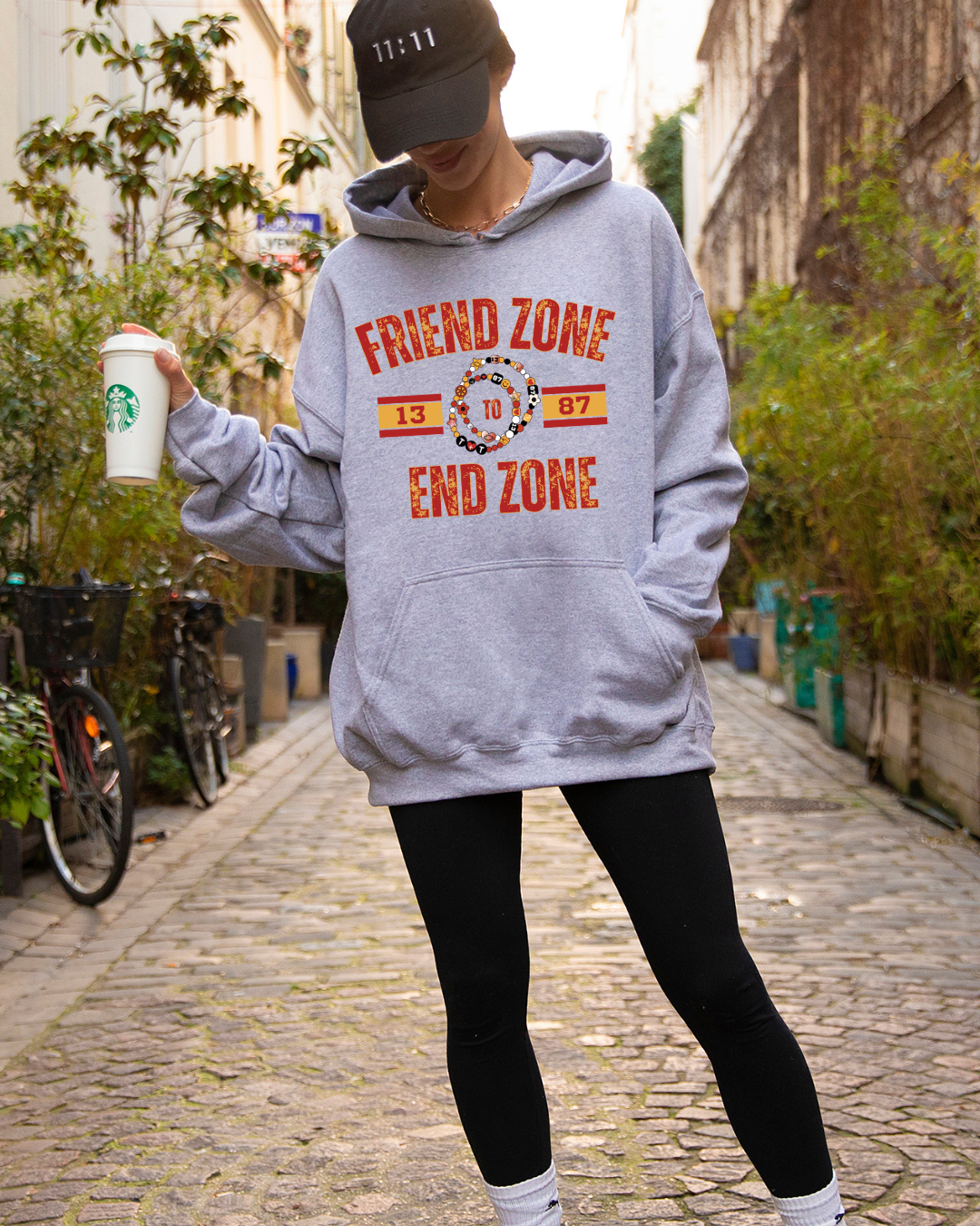 Friend Zone To End Zone NFL X Taylor Adult Hoodie