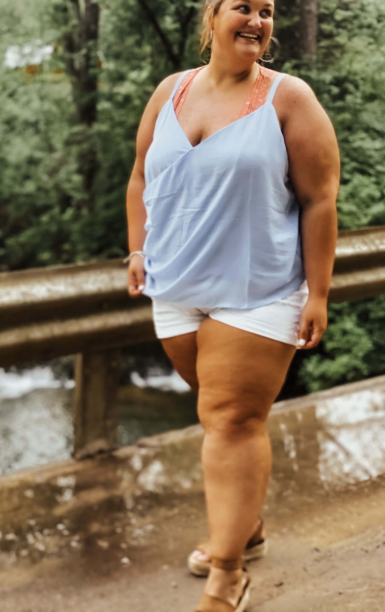 Ashtyn Strappy in Light Blue