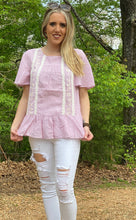 Load image into Gallery viewer, Baby Doll Peplum Top
