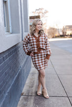 Load image into Gallery viewer, Visualize Success Plaid Cropped Cardigan (Just Cardigan)
