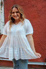 Load image into Gallery viewer, Saturday Errands Babydoll Top
