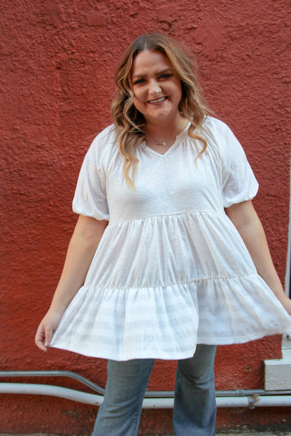 Saturday Errands Babydoll Top