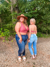 Load image into Gallery viewer, Lace Bralett in Burgundy
