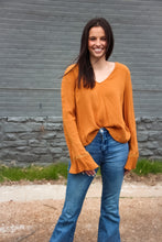 Load image into Gallery viewer, Predictably Sweet In Mustard Top
