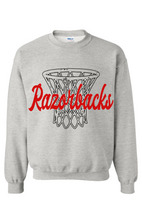 Load image into Gallery viewer, Arkansas Basketball Razorbacks Cursive Sweatshirt
