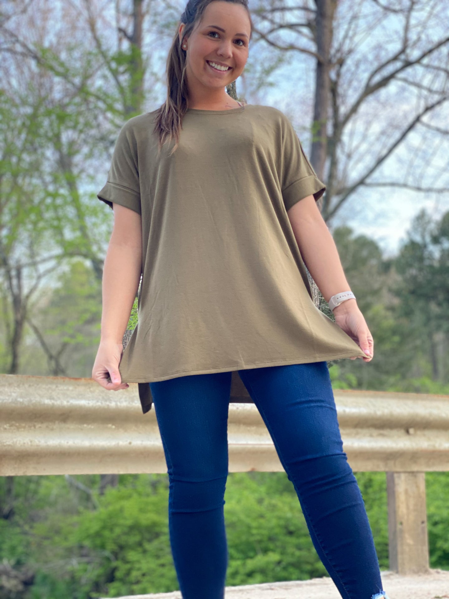 Dusty Olive Tee