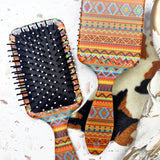 Load image into Gallery viewer, Paddle Printed Hair Brush
