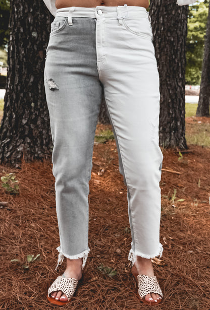 Opposed Sides Flying Monkey High Waisted Jeans