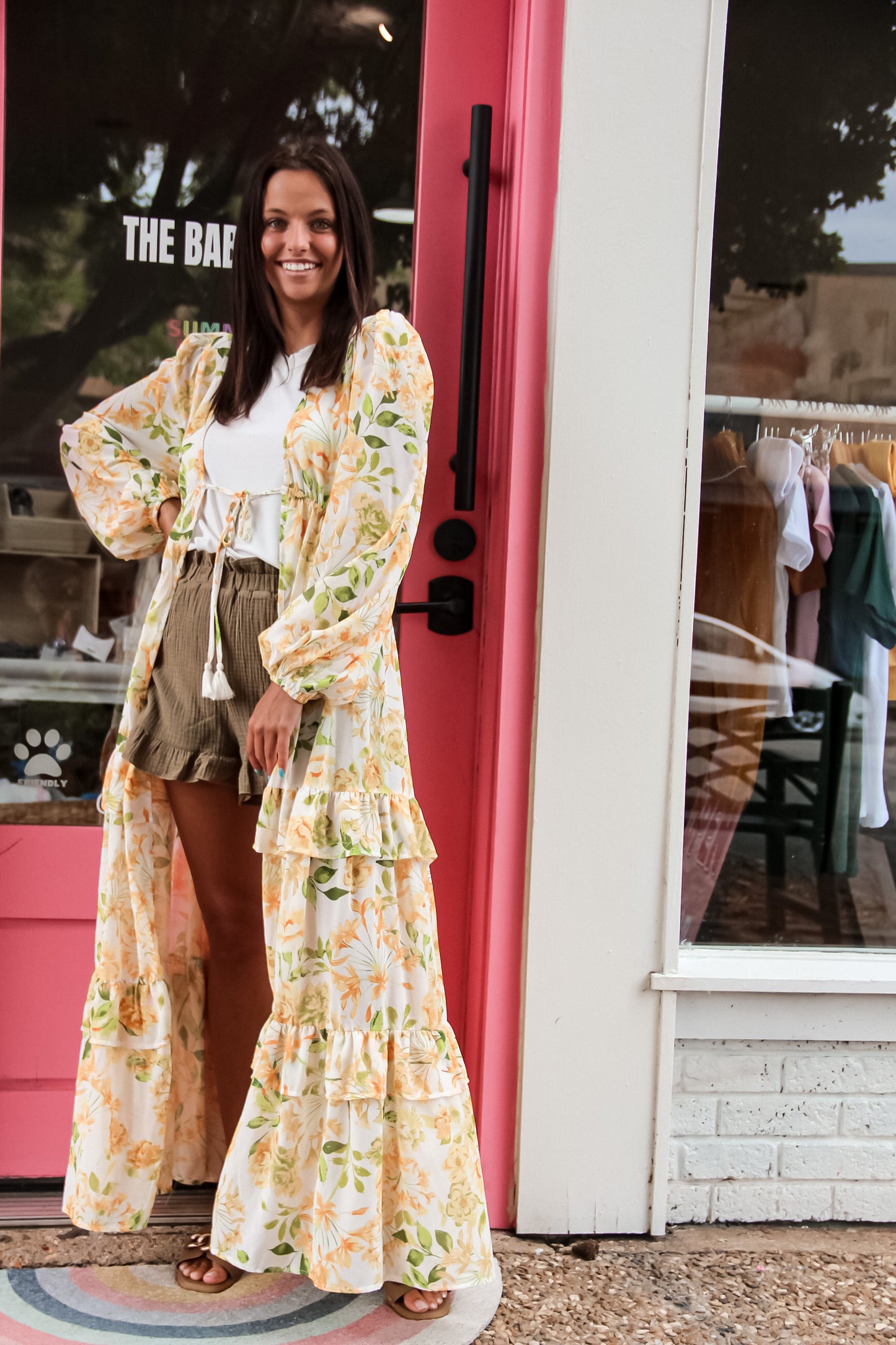 Fantastically Floral Kimono/Duster