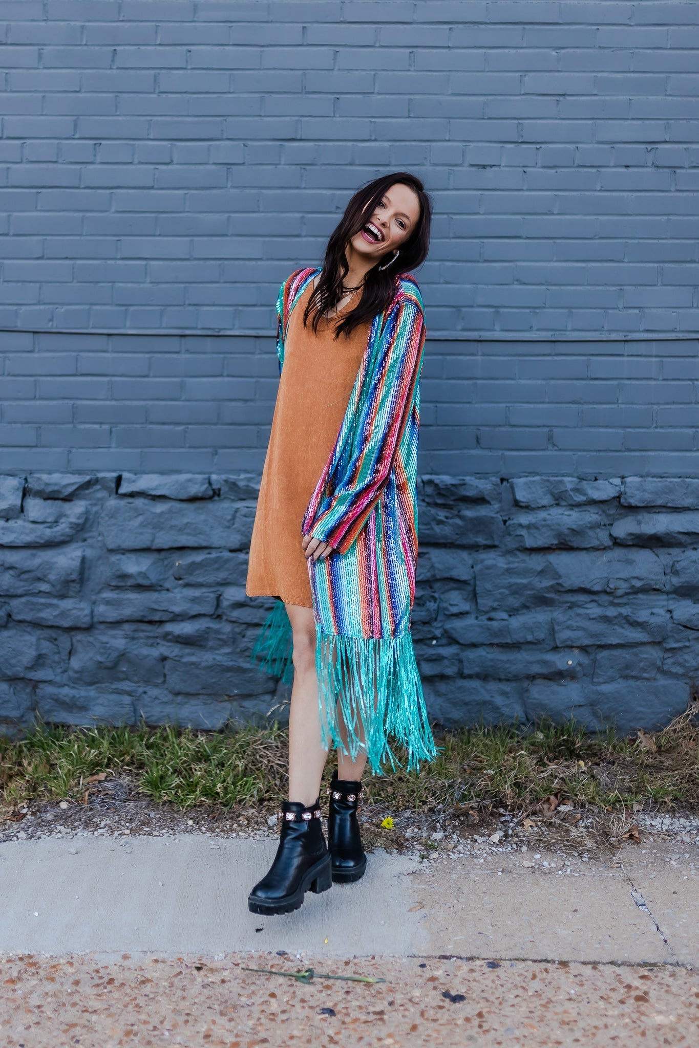 Kacey Musgraves Rainbow Duster