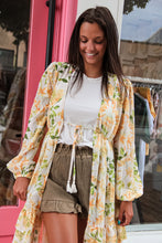 Load image into Gallery viewer, Fantastically Floral Kimono/Duster
