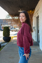 Load image into Gallery viewer, Sas in the City Sweater (Burgundy)

